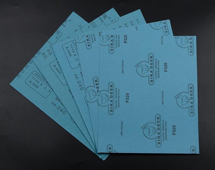 SikaDeer Aluminium Oxide Abrasive Sandpaper