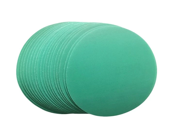 Green Film Sanding Disc With Velcro