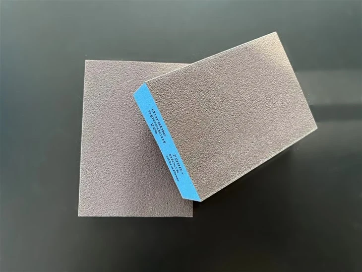 Drywall wet abrasive sanding sponge block